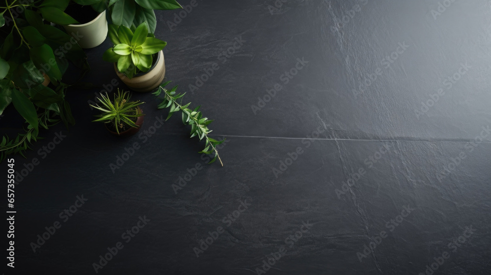 Poster texture of honed slate, with a rough, matte finish. its smooth surface is contrasted by its rough ed