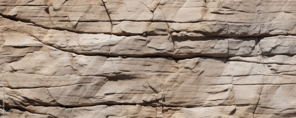 Poster texture of cracked sandstone columns, where deep lines and fissures create a mazelike pattern across