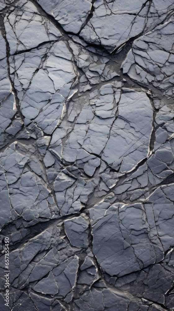 Poster closeup of volcanic andesite with veinlike cracks thin, branching cracks create a weblike texture on