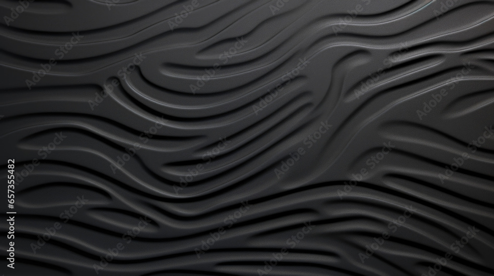 Aufkleber texture of a matte finish rubber surface with a ridged, wavelike pattern. the texture has a matte ap