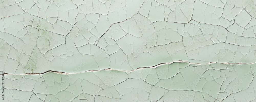 Aufkleber texture of celadon porcelain with a rustic crackle glaze a rough and raw surface with deep cracks in