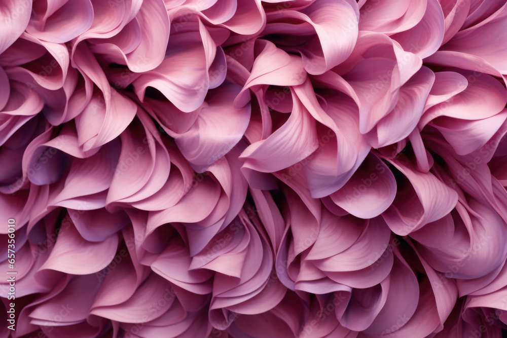 Poster a mesmerizing petal texture with intricate patterns and graceful folds.