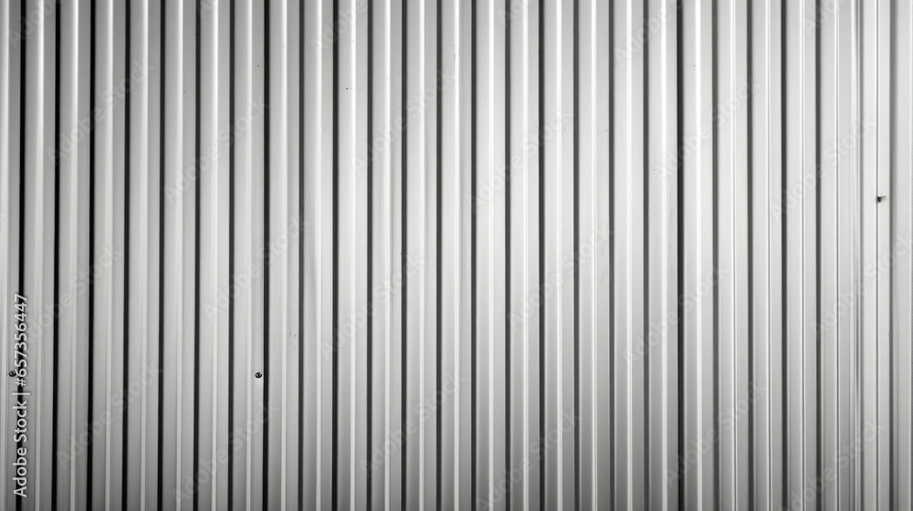 Poster texture of corrugated tin roofing the tin panels have a pattern of distinct ridges and valleys, givi