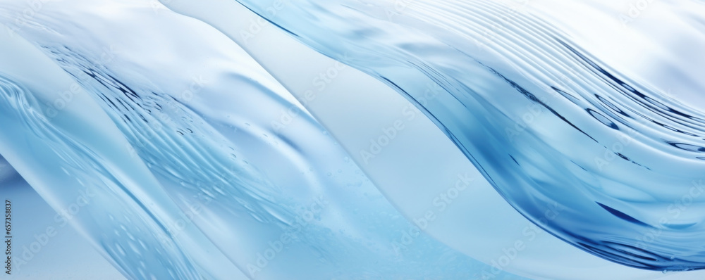 Poster closeup of wavy glass the pattern of this rippled glass appears like an ocean wave frozen in time, w