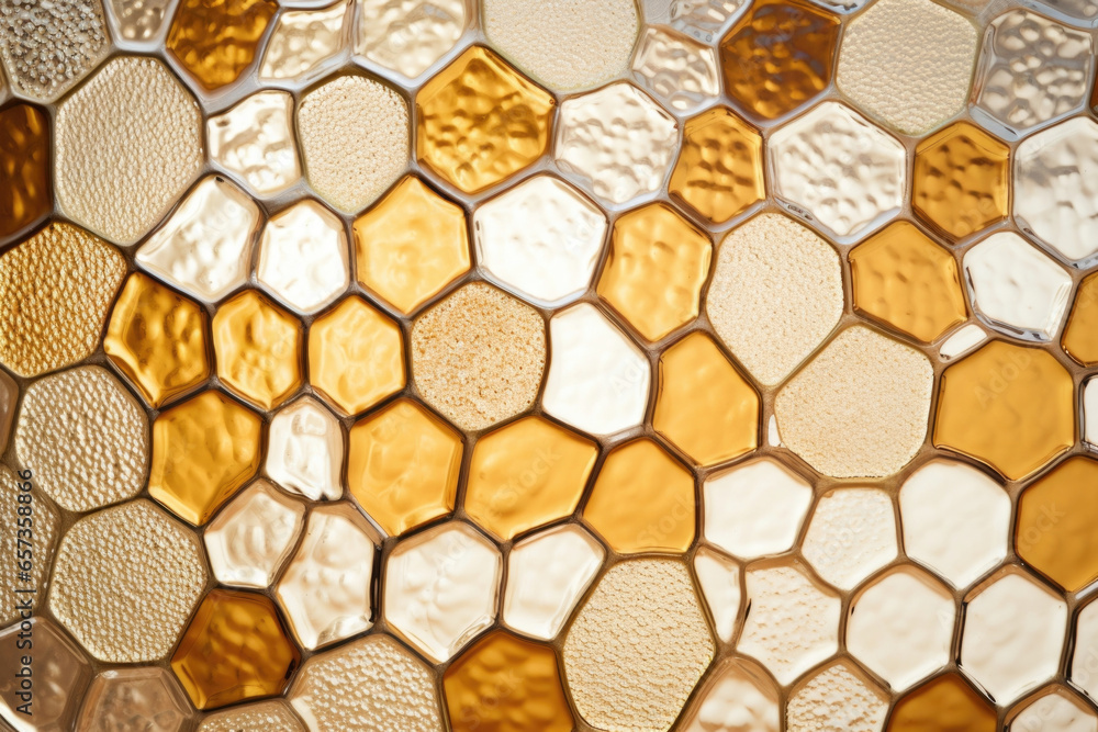 Poster texture of a diamondpatterned glass with a sandy, textured surface. the pattern is formed by raised 