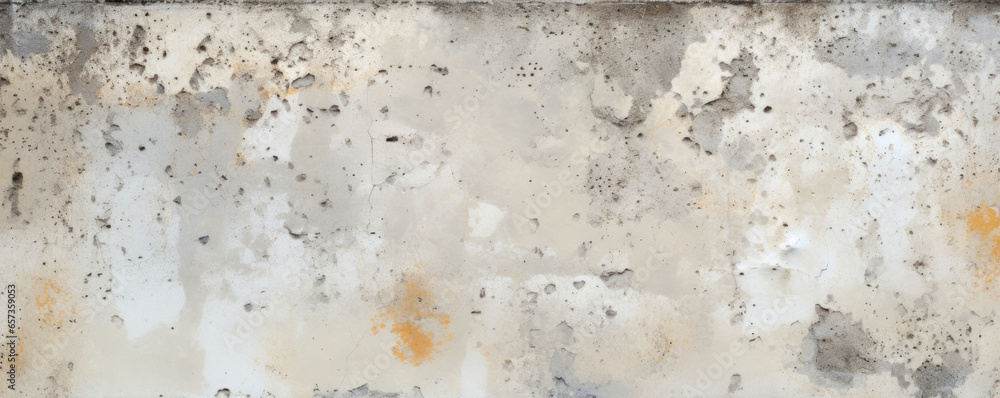 Poster texture of speckled sponged concrete, with evenly distributed light and dark spots creating a mottle