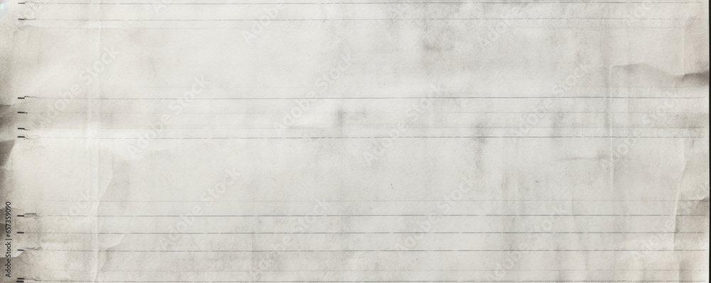 Poster closeup of a lined notebook paper with a faded grey color and faint intersecting lines, giving it a 