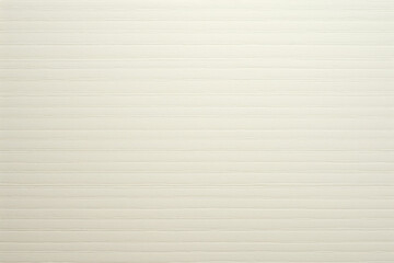 Fototapeta premium Closeup of a lined notebook paper with a slight offwhite color and lightly spaced lines, giving it a clean and minimalist look.