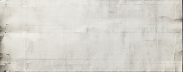 Closeup of a lined notebook paper with a faded grey color and faint intersecting lines, giving it a vintage appearance. - obrazy, fototapety, plakaty