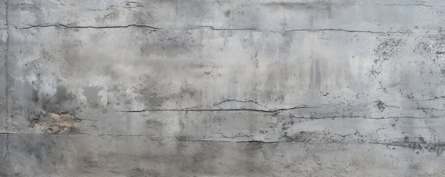 Closeup of Scored Concrete with a slightly weathered appearance, showing off a mix of deep and shallow scoring lines. The texture has a worn, rustic vibe with a muted bluegray hue.