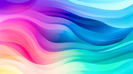 Fototapeta premium オーロラのようなグラデーションの背景