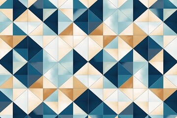 Obraz premium Scandinavian Minimalistic Abstract Geometric Background: Influenced by Scandinavian Designs, generative AI