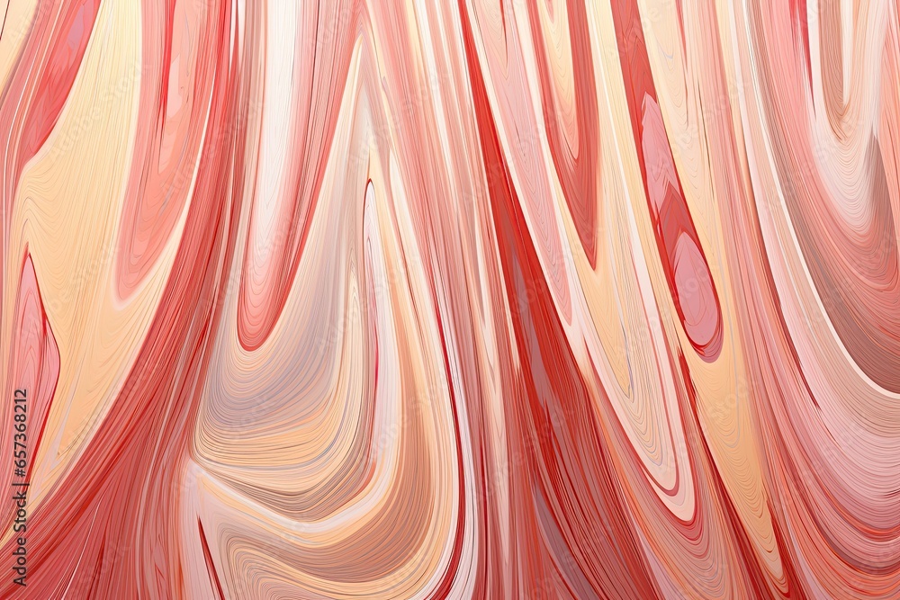 Poster abstract lines background: fluid and rhythmic ballet-inspired motion, generative ai