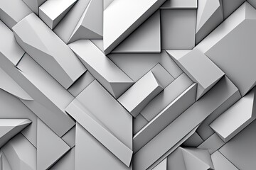 Gray Abstract Background: Sleek and Sophisticated Minimalist Design, generative AI