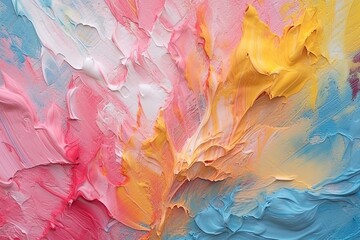 Paint Abstract Background: Fluidity and Spontaneity of an Artist's Palette Unleashed, generative AI