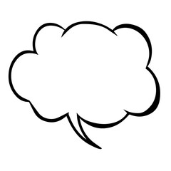 Empty Speech Bubble sticker