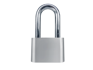 Lock, transparent background