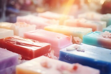 Soap crafting background