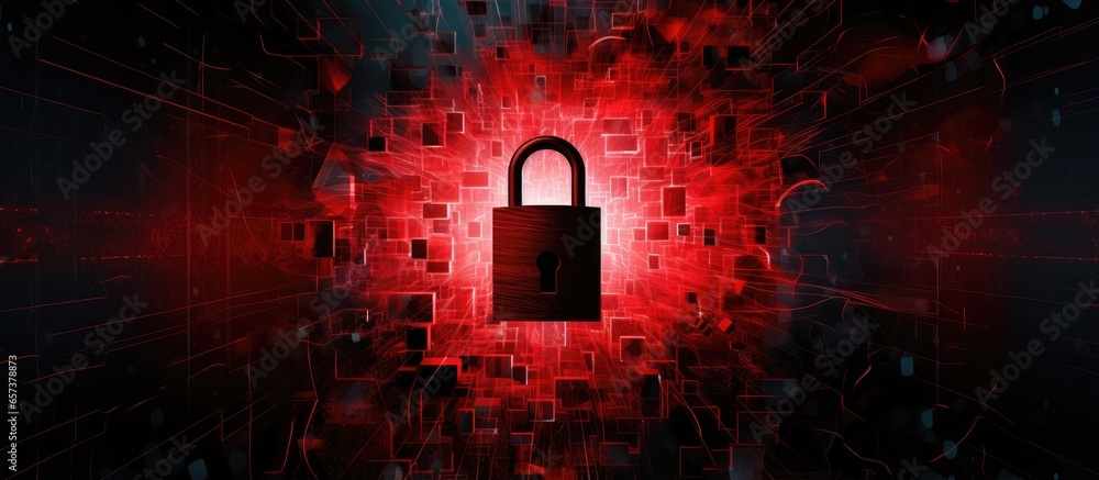 Poster data under cyberattack compromised access virus infection in network