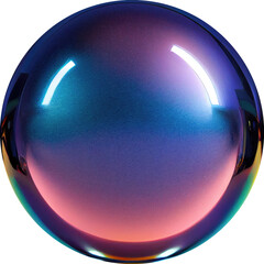Sphere Colorful Reflective Metallic Ball Circle - obrazy, fototapety, plakaty