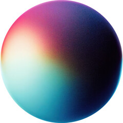 Sphere Colorful Reflective Metallic Ball Circle