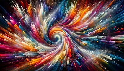 fractal burst background