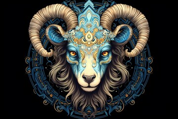 Starry Elegance: Capturing The Essence Of Capricorn