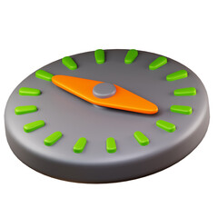 Compass 3D Icon
