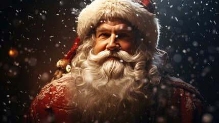 portrait of a Santa Claus - Santa Claus Cinematic