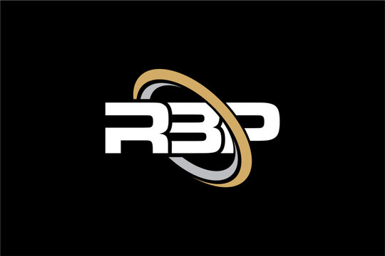 RBP creative letter logo design vector icon illustration