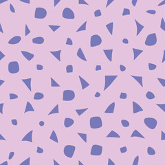 Creative Hand drawn Seamless Pattern of Print Art Abstract background for textile