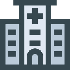 Obraz premium hospital icon