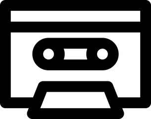 tape recorder icon
