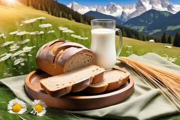 bread and milk