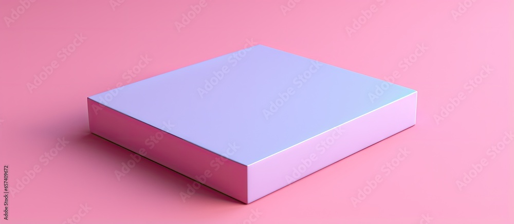 Aufkleber copy space image on isolated background with an isolated open box