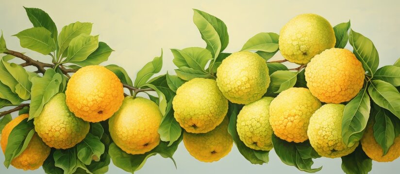 Thai fruit lambutan isolated on a isolated pastel background Copy space