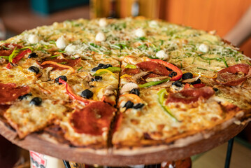 Fotografia pizza italiana