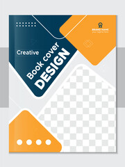 Modern Vector abstract Book Cover Design Template