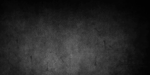 Black stone concrete grunge texture and backdrop background anthracite panorama. grunge and scratched old wall texture cement dirty gray with black background,	 - obrazy, fototapety, plakaty