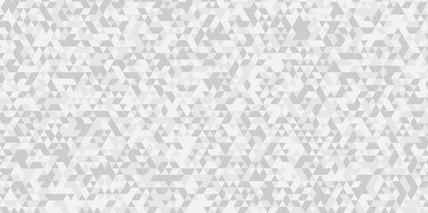 	
Abstract gray and white small square geomatrics triangle background. Abstract geometric pattern gray and white Polygon Mosaic triangle Background, business and corporate background.