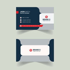 Corporate business card design, Luxury style