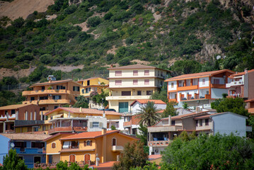Fototapeta na wymiar Town of Nebida - Sardinia - Italy