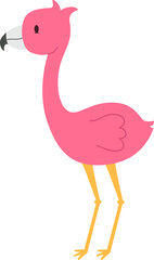 Flamingo Hand Drawn Illustration