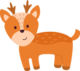 Deer Hand Drawn Illustration