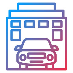 Vector Design Corporate Car Wash Icon Style
