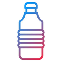 Vector Design Water Bottle Icon Style