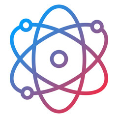 Vector Design Atom Icon Style
