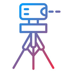 Fototapeta premium Vector Design Laser Level Icon Style