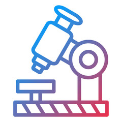 Vector Design Microscope Icon Style