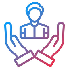 Vector Design Humanitarian Icon Style